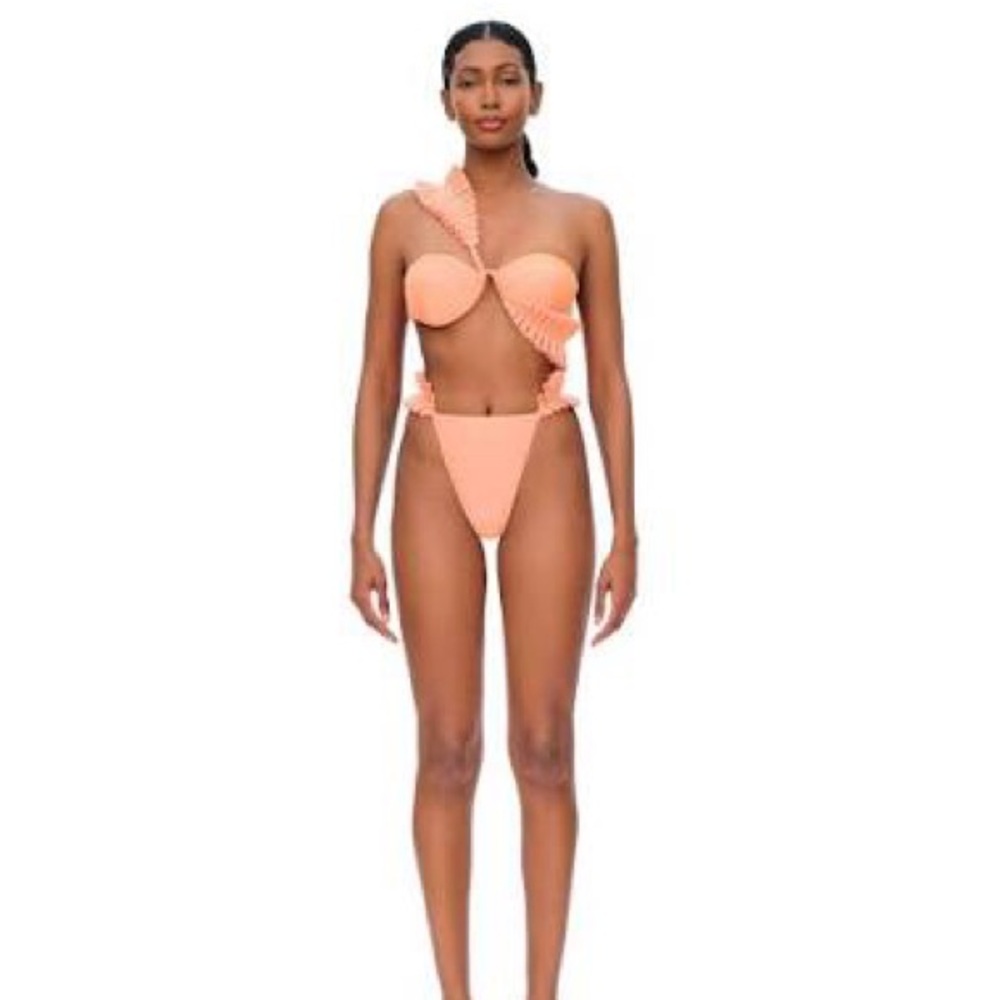 Andrea Iyamah Mulan Bikini - Peach